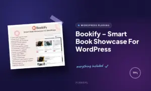 bookify smart book showcase for wordpress