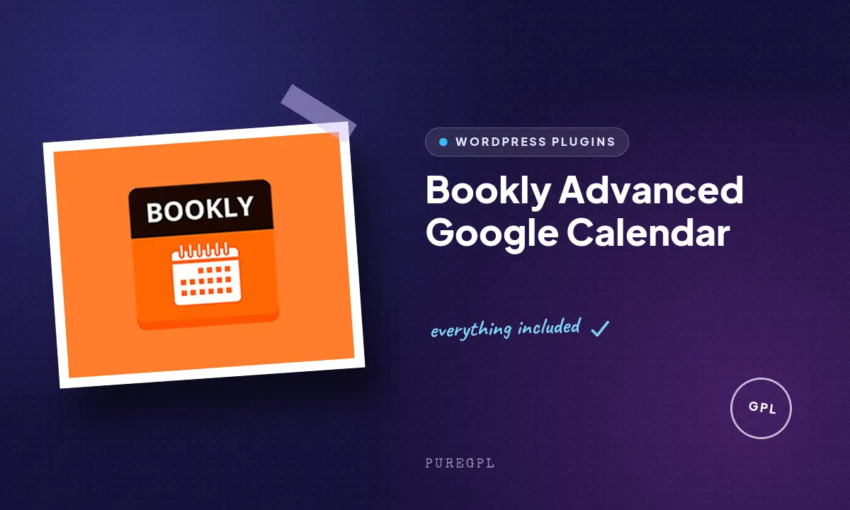 Bookly Advanced Google Calendar