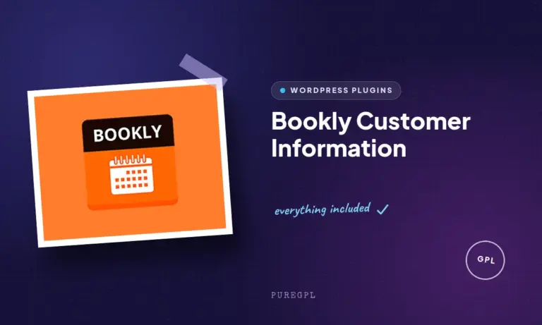 bookly customer information