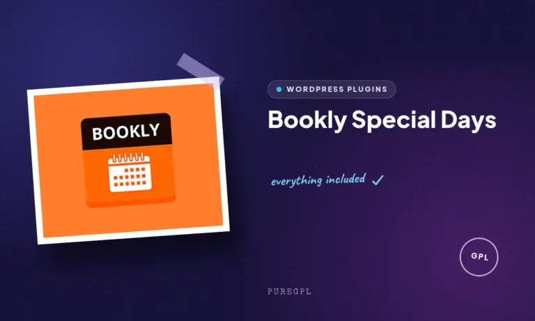 bookly special days