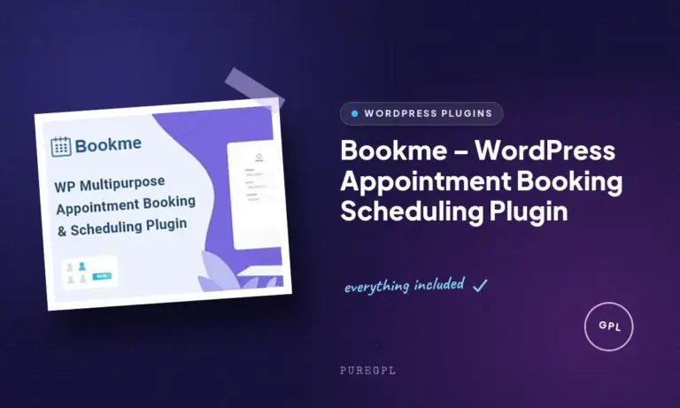 bookme wordpress appointment booking scheduling plugin