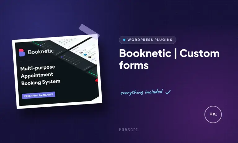 booknetic custom forms