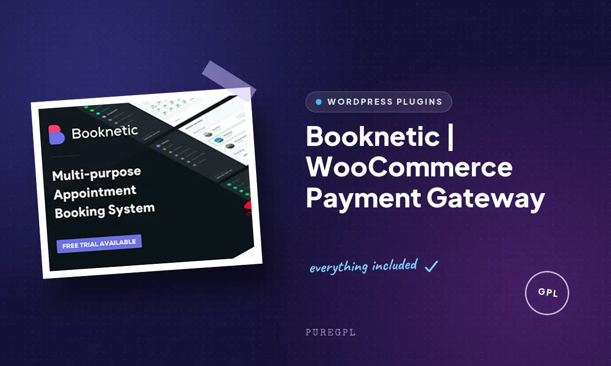 Booknetic | WooCommerce Payment Gateway