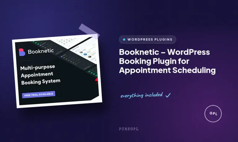 booknetic wordpress booking plugin for appointment scheduling