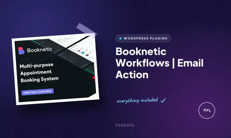 booknetic workflows email action