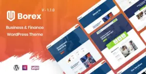 Borex – Business & Finance WordPress Theme