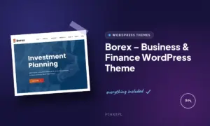 borex business finance wordpress theme