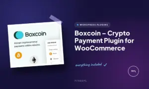 boxcoin crypto payment plugin for woocommerce