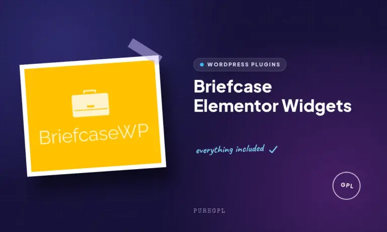 briefcase elementor widgets