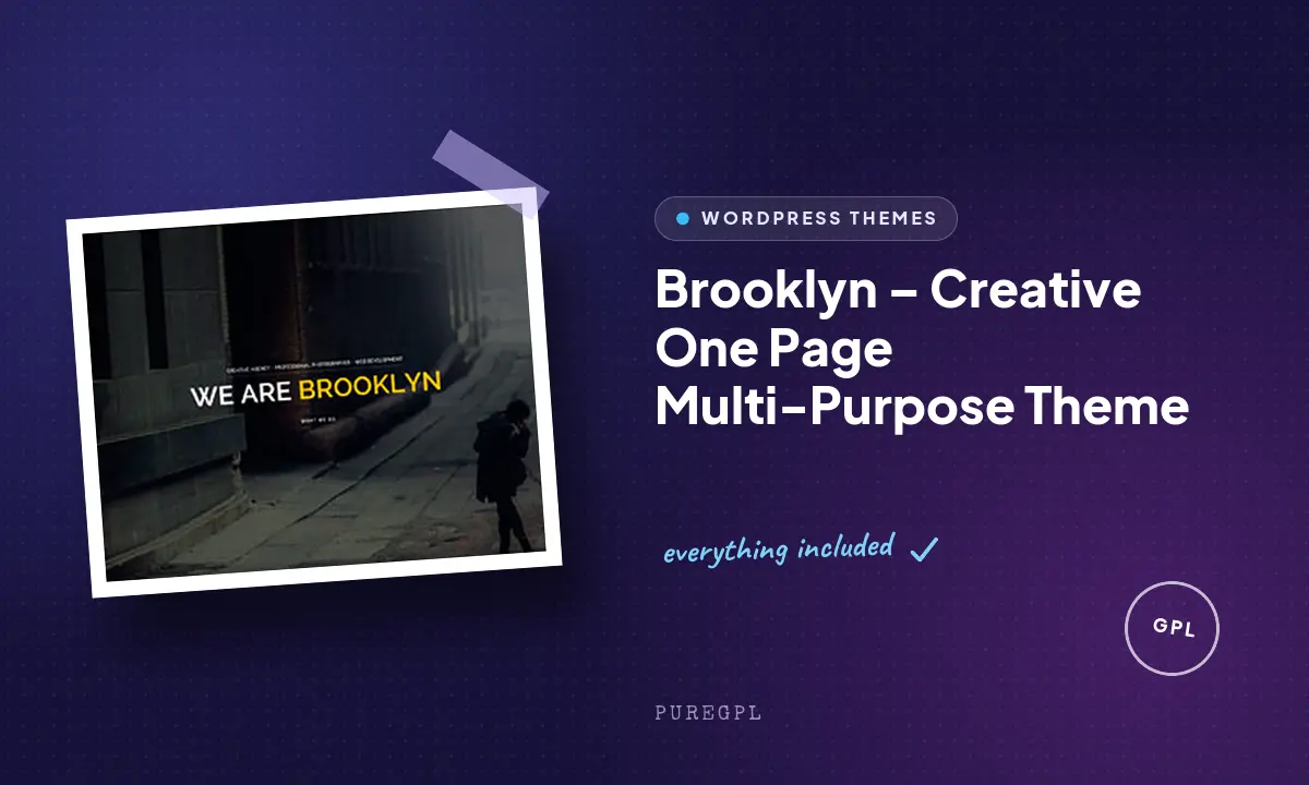 Brooklyn | Creative Multipurpose Responsive WordPress Theme