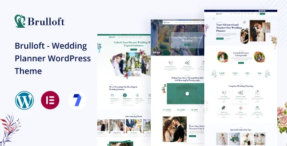 brulloft wedding planner wordpress theme 1