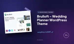brulloft wedding planner wordpress theme