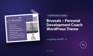 brussals personal development coach wordpress theme