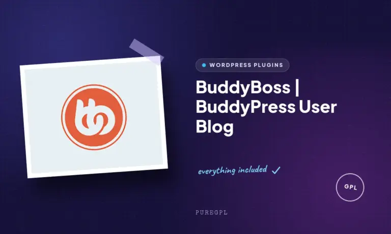 buddyboss buddypress user blog
