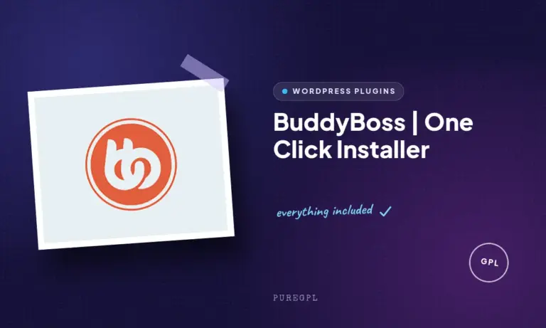 buddyboss one click installer