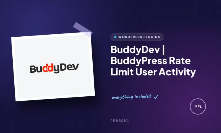 buddydev buddypress rate limit user activity