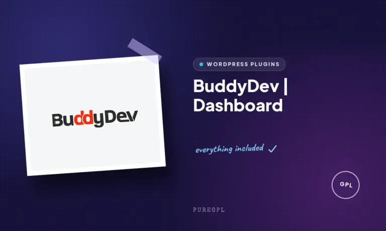 buddydev dashboard