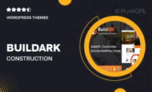 BuildARK- Construction Business WordPress Theme