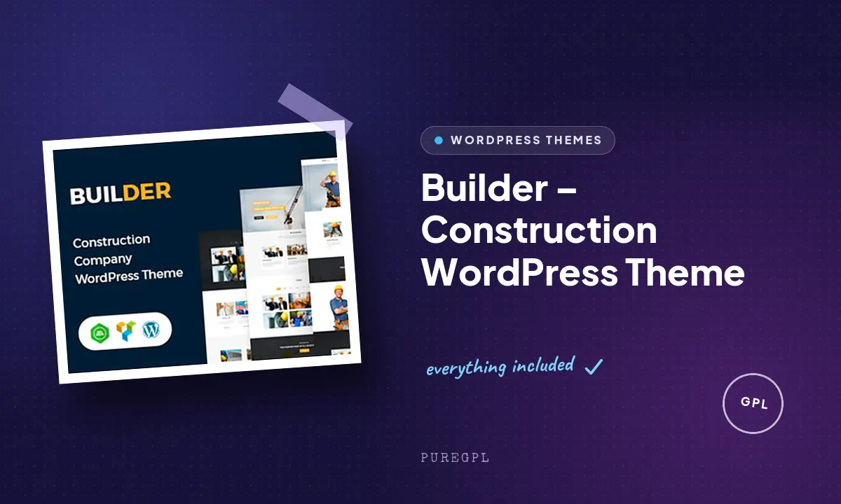 Builder – Construction WordPress Theme