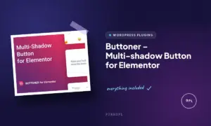 buttoner multi shadow button for elementor