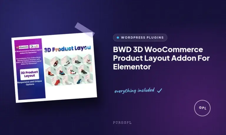 bwd 3d woocommerce product layout addon for elementor