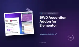 bwd accordion addon for elementor