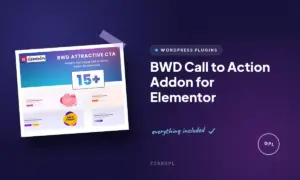 bwd call to action addon for elementor