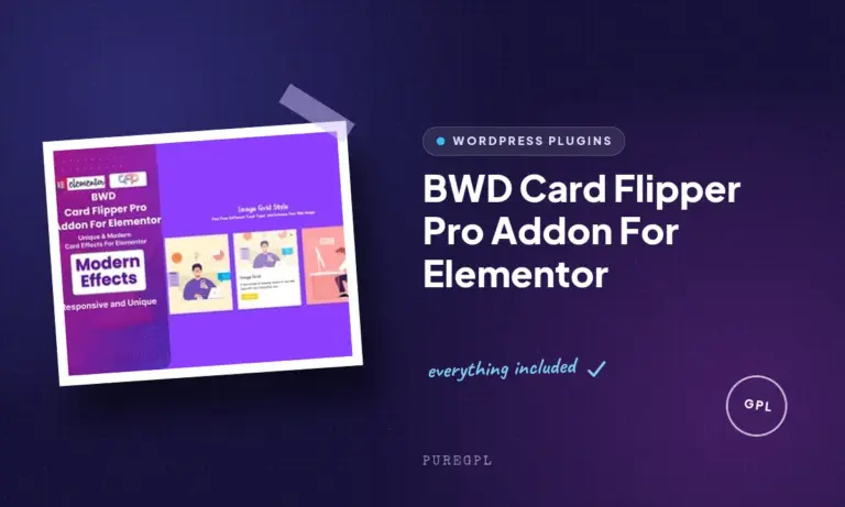 bwd card flipper pro addon for elementor