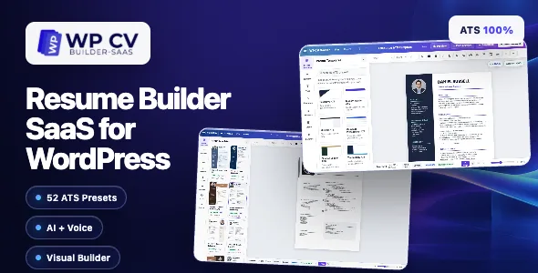 BWD CV Builder Plugin for Elementor