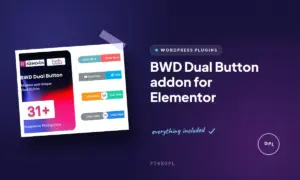bwd dual button addon for elementor