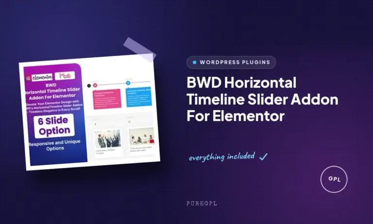 bwd horizontal timeline slider addon for elementor