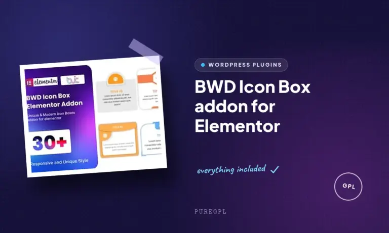 bwd icon box addon for elementor