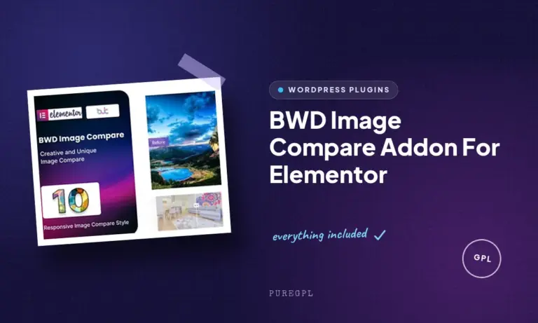 bwd image compare addon for elementor