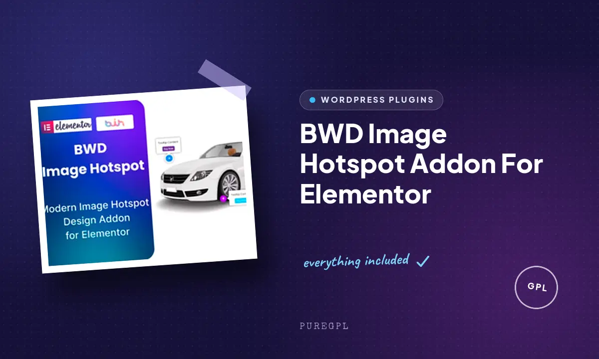 BWD Image Hotspot Addon For Elementor