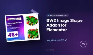 bwd image shape addon for elementor