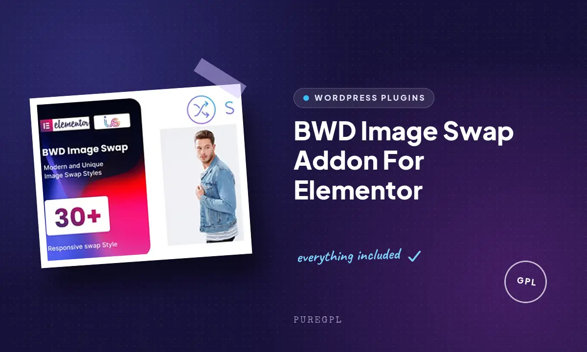 BWD Image Swap Addon For Elementor
