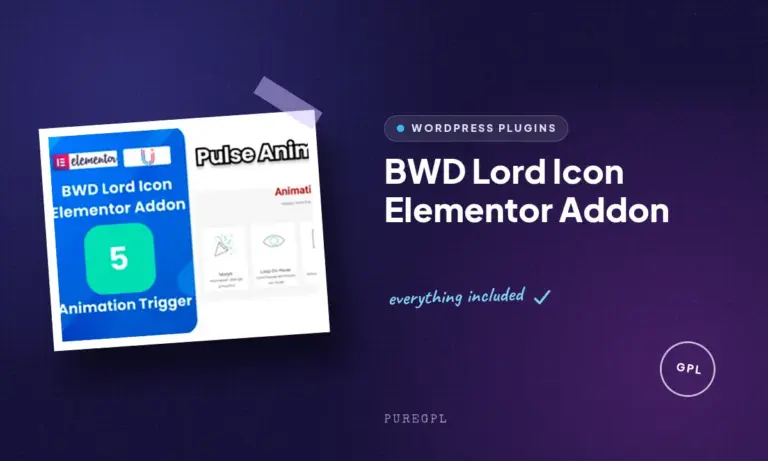 bwd lord icon elementor addon
