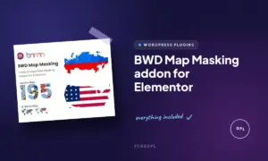 bwd map masking addon for elementor
