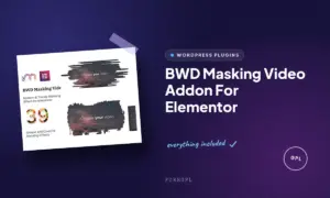 bwd masking video addon for elementor