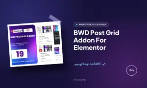 bwd post grid addon for elementor