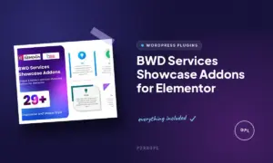 bwd services showcase addons for elementor