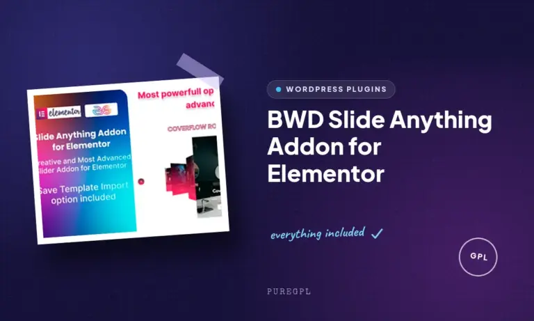 bwd slide anything addon for elementor