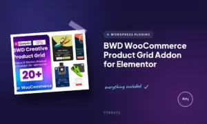 bwd woocommerce product grid addon for elementor