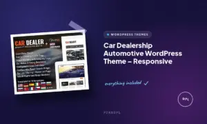 car dealership automotive wordpress theme responsive
