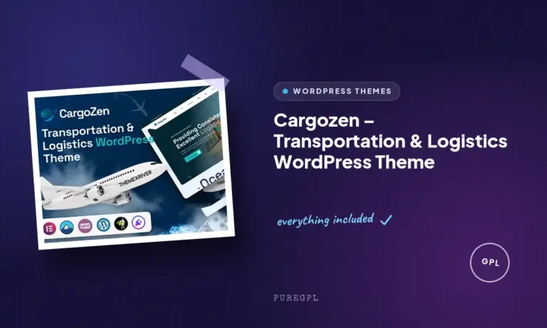 cargozen transportation logistics wordpress theme