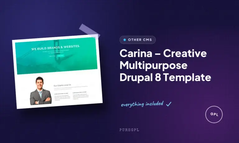carina creative multipurpose drupal 8 template