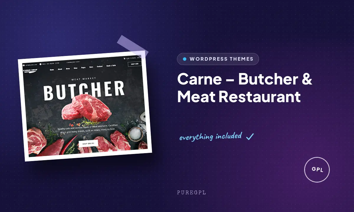 Carne – Butcher & Meat Restaurant