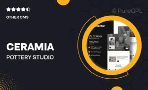 Ceramia – Pottery Studio Elementor Template Kit