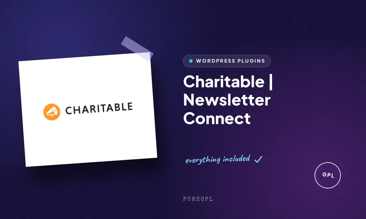 Charitable | Newsletter Connect