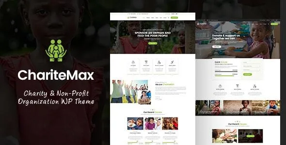 charitemax fundraising wordpress theme 1